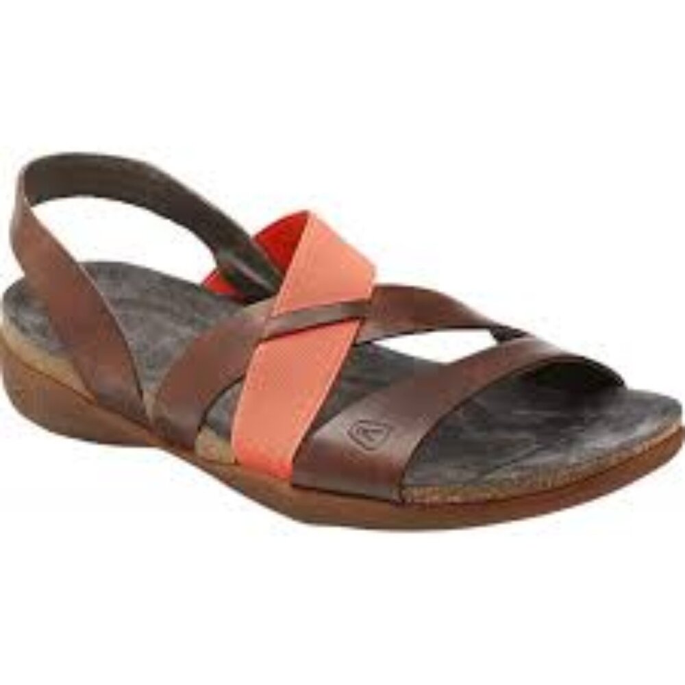 Keen Women's Brown Dauntless 1014323 Leather Strappy Sandal Size 7